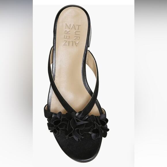 Naturalizer Black Jupiter Slide Dress Sandals Size 11 - Picture 5 of 16
